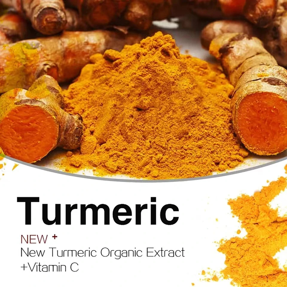 Turmeric Face Toner Brightening Serum Tender Skin Moisturizing Vitamin C Ginger Essence Korean Cosmetics